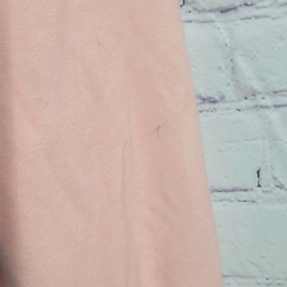 Wildfox Coffee and Sunshine Print Oversized Light Pink Sweater Womens Size Med - Picture 12 of 17